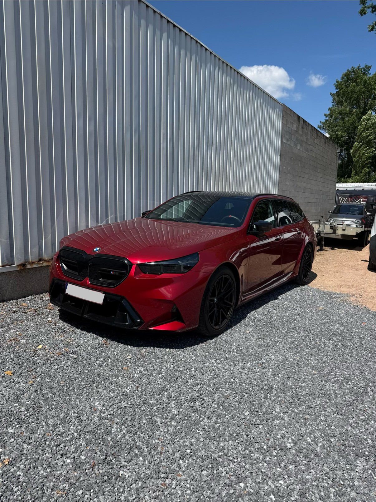 Custom uitlaat - BMW M5 Touring